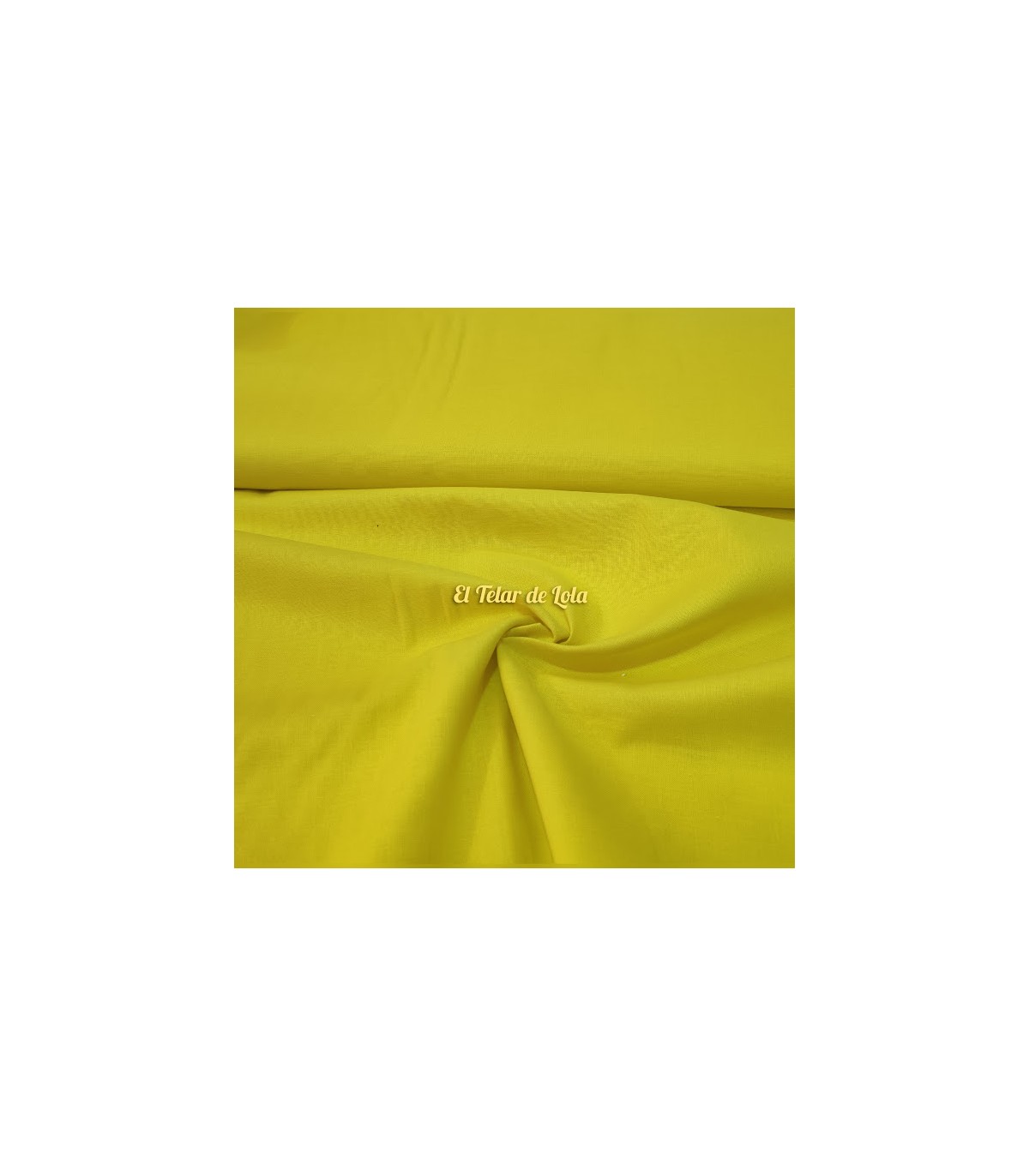 ALGODON LISO AMARILLO