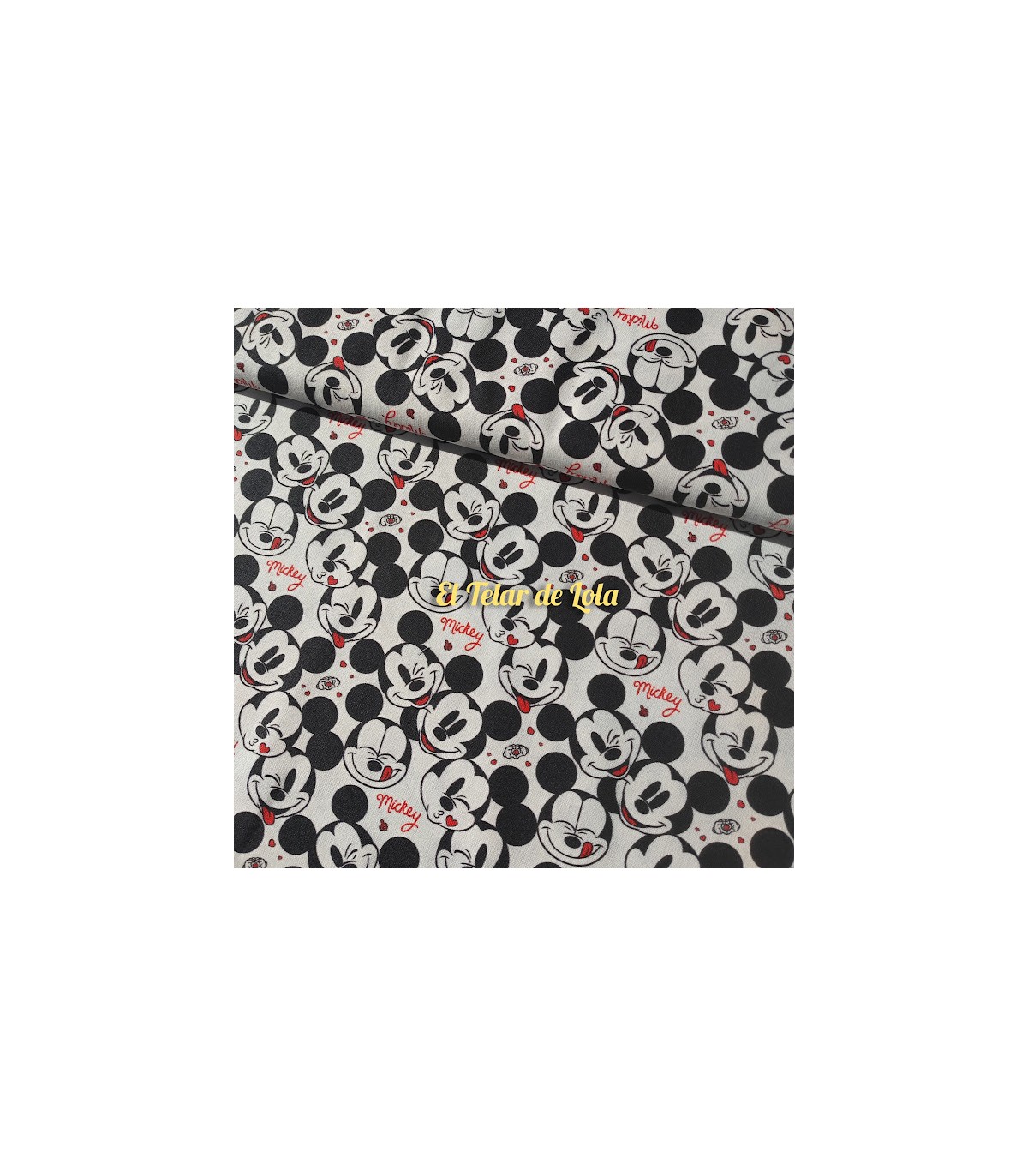 ALGODON MICKEY MULTICARAS