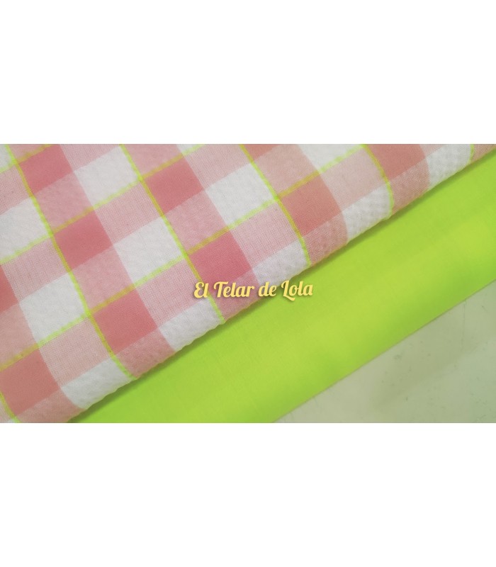 POPELIN AMARILLO FLUOR