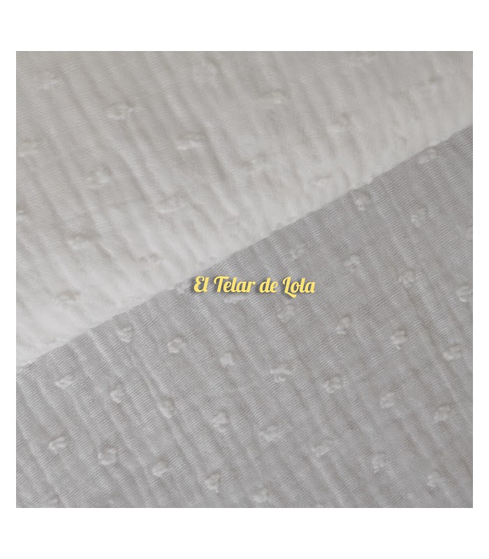 MUSELINA PLUMETI BLANCO