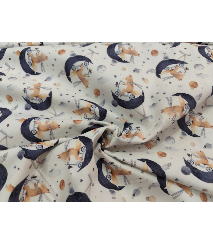 POPELIN LUNAS Y ZORROS