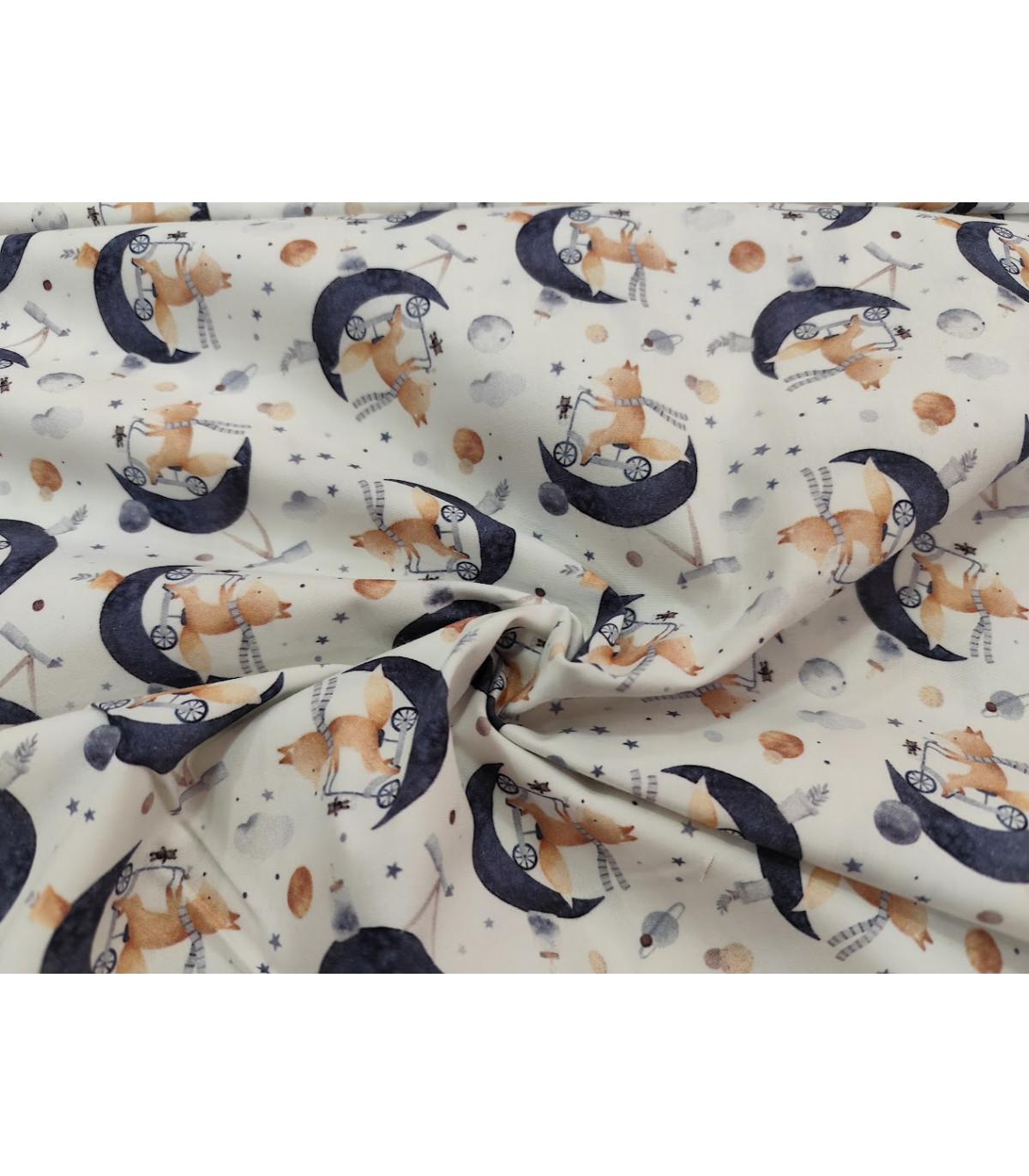 POPELIN LUNAS Y ZORROS