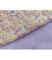 POPELIN ESTAMPADO FLORECITAS MALVA