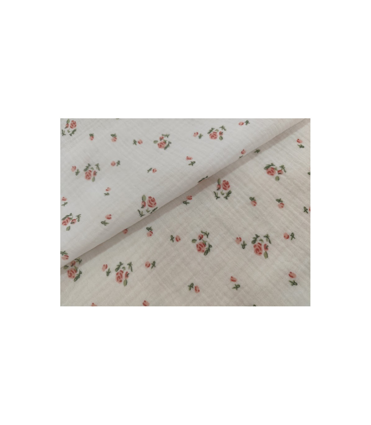 MUSELINA FLORECILLAS ROSAS