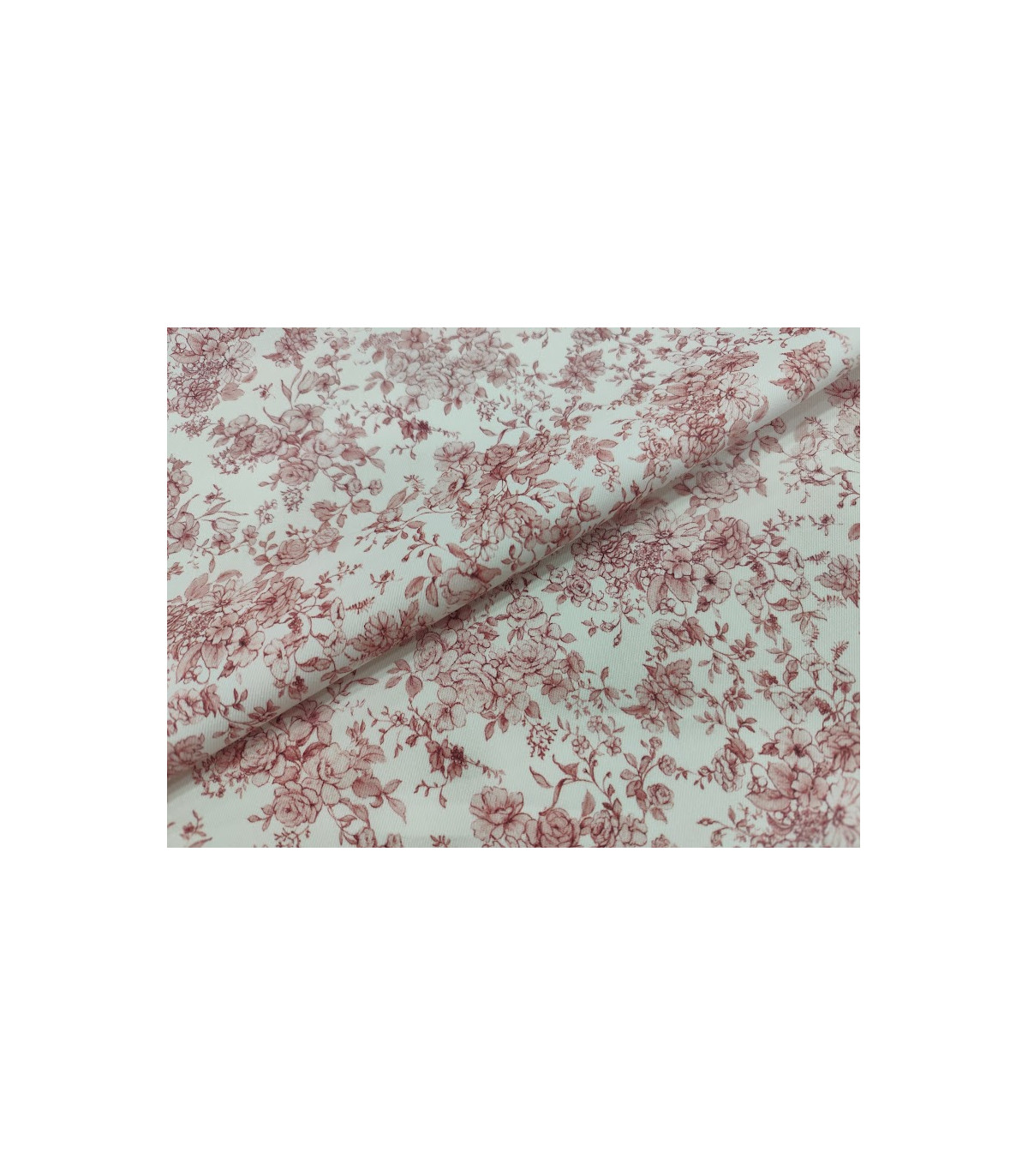 SARGA ESTAMPADA FLORES ROSA VINTAGE