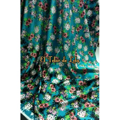 SATEN BLUSERO ESTAMPADO 25 CMS