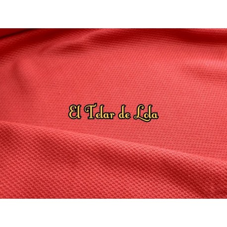 PIQUE NIDO ABEJA ROJO 25 CMS