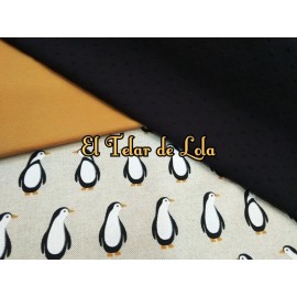 LONETA PANAMA PINGUINOS 25 CMS