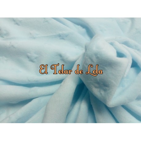 MINKY ESTRELLAS CELESTE 25 CMS