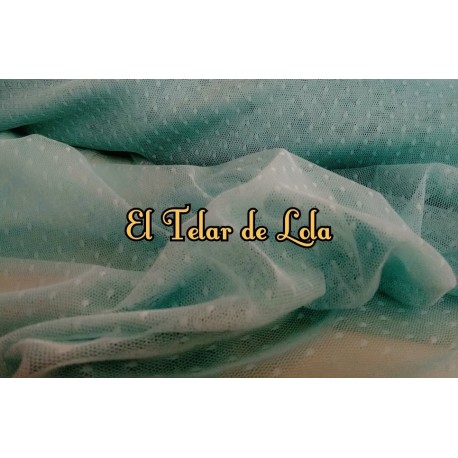 TUL PLUMETI LAGRIMA MINT 25 CMS