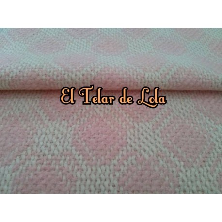 LANA ROMBO ROSA 25 CMS