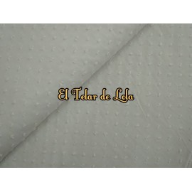 PLUMETI ALGODON BLANCO 25 CMS