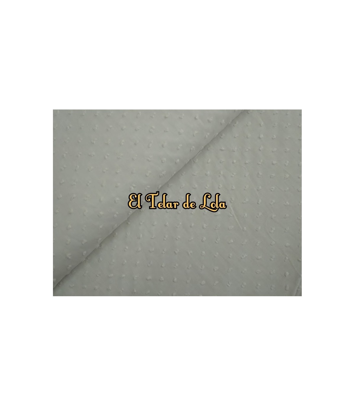 PLUMETI ALGODON BLANCO 25 CMS