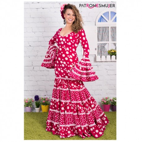 PATRON FLAMENCA MUJER