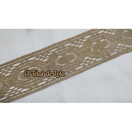 ENTREDOS HILO  CAMEL 25 CMS