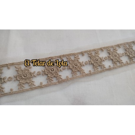 ENTREDOS TUL CAMEL 25 CMS