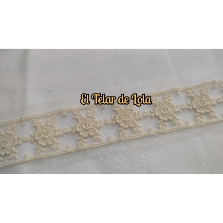 ENTREDOR TUL MARFIL 25 CMS