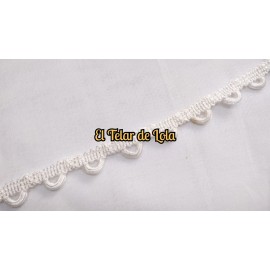 GALON OJAL MARFIL 25 CMS