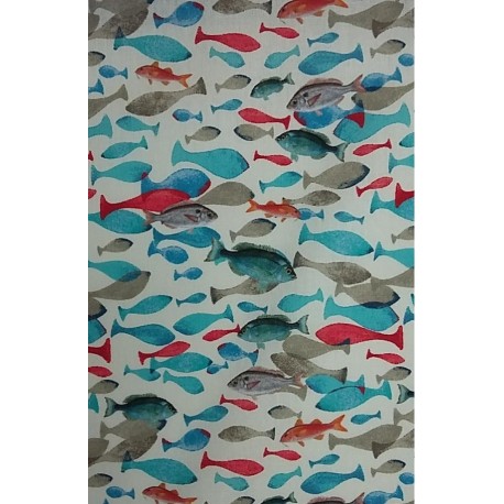 ALGODON PECES COLORES 25 CMS