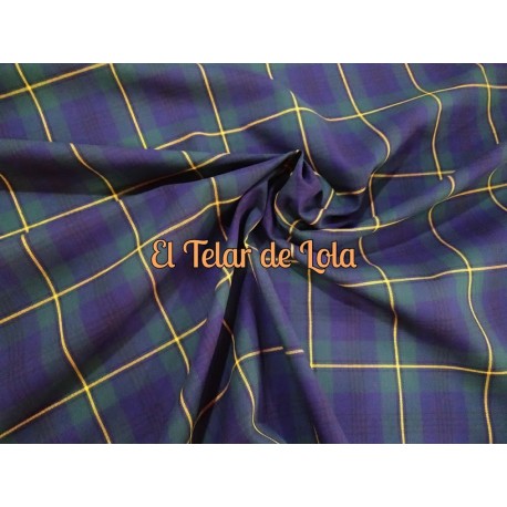 VIYELA ESCOCES  VERDE 25 CMS