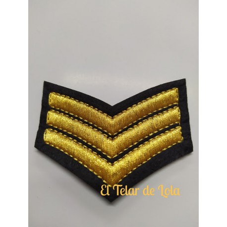 GALON MILITAR  TERMOADHESIVO