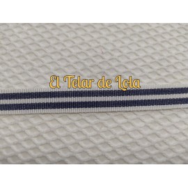 CINTA FAYA BCO/MARINO 25 CMS