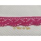 ENCAJE BOLILLO ACRILICO FUCXIA 25 CMS