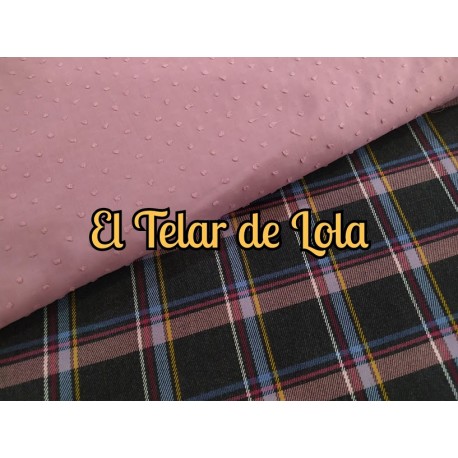 ESCOCES GRIS/ROSA 25 CMS